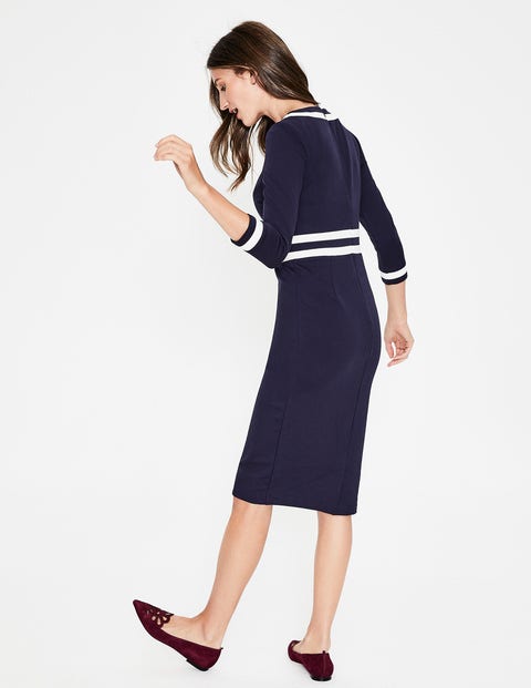 Nellie Ponte Dress - Navy Nellie Ponte Dress - Navy