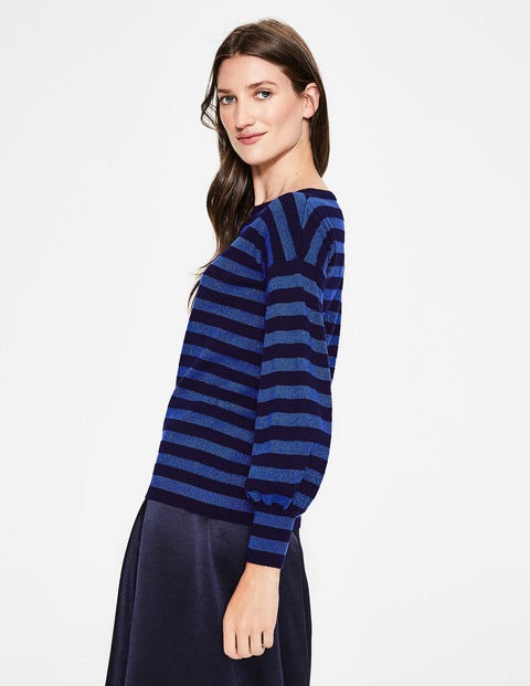 Muriel Sweater - Navy/Blue Stripe Muriel Sweater - Navy/Blue Stripe