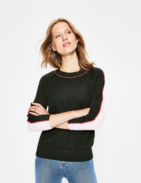 Connie Sweater - Pine Tree/Milkshake Connie Sweater - Pine Tree/Milkshake