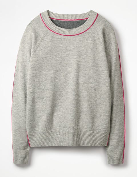 Connie Jumper - Silver/Charcoal Connie Jumper - Silver/Charcoal