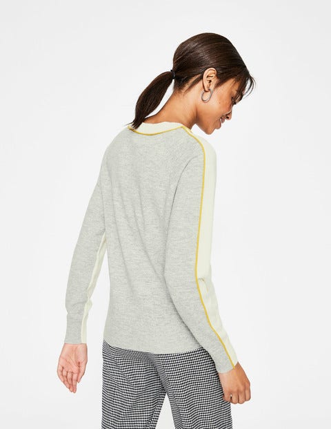 Connie Jumper - Ivory/Grey Connie Jumper - Ivory/Grey