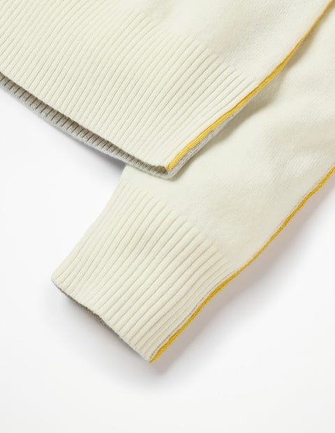 Connie Jumper - Ivory/Grey Connie Jumper - Ivory/Grey