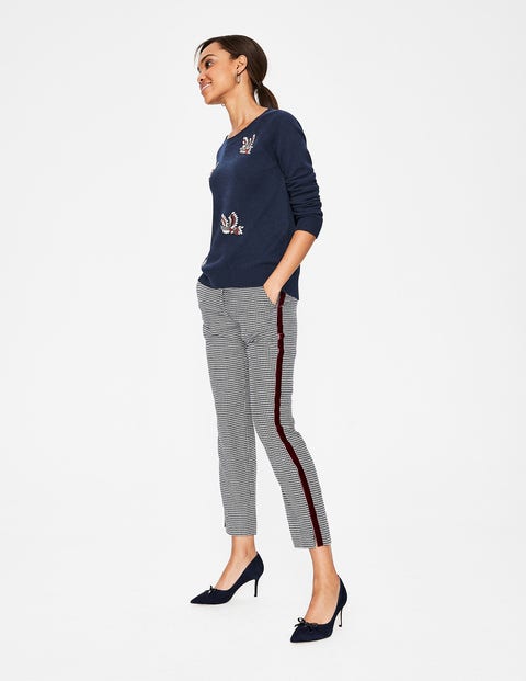 Nell Embellished Sweater - Navy Nell Embellished Sweater - Navy
