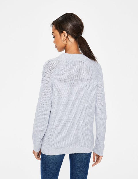 Kendal Sweater - Silver Melange Kendal Sweater - Silver Melange