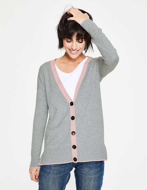 Corinne Cardigan - Grey Melange Corinne Cardigan - Grey Melange