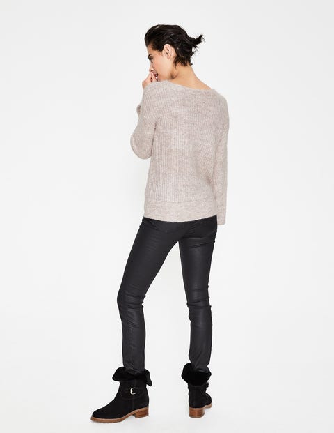 Francesca Jumper - Oatmeal Melange Francesca Jumper - Oatmeal Melange