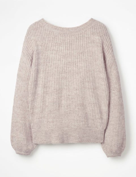 Francesca Jumper - Oatmeal Melange Francesca Jumper - Oatmeal Melange