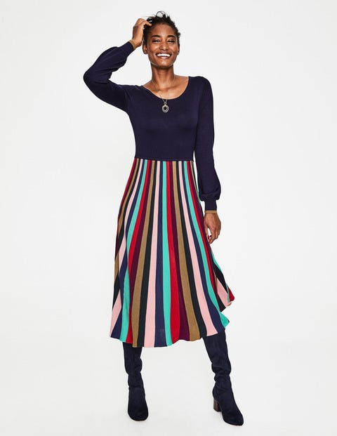 Margie Kleid - Bunt, Gestreift Margie Kleid - Bunt, Gestreift