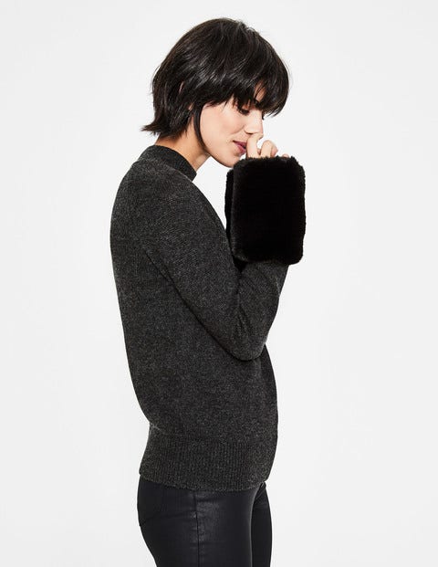 Benedicta Jumper - Charcoal Melange Benedicta Jumper - Charcoal Melange