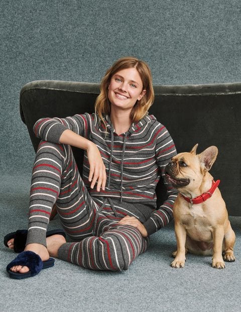 Bella Cashmere Joggers - Rainbow Multi Stripe Bella Cashmere Joggers - Rainbow Multi Stripe