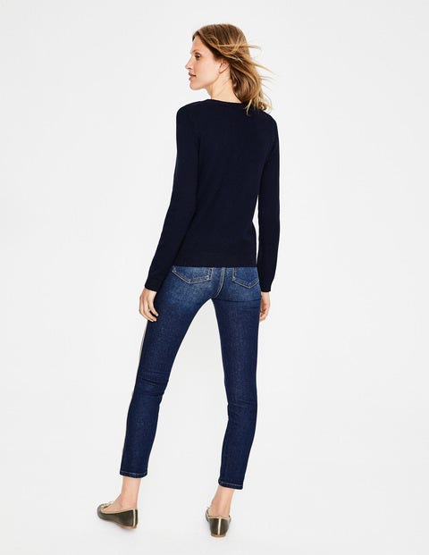 Nell Embellished Cardigan - Navy Nell Embellished Cardigan - Navy