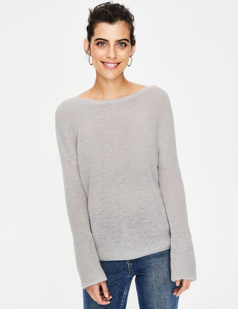 Sasha Jumper - Silver Melange Sasha Jumper - Silver Melange