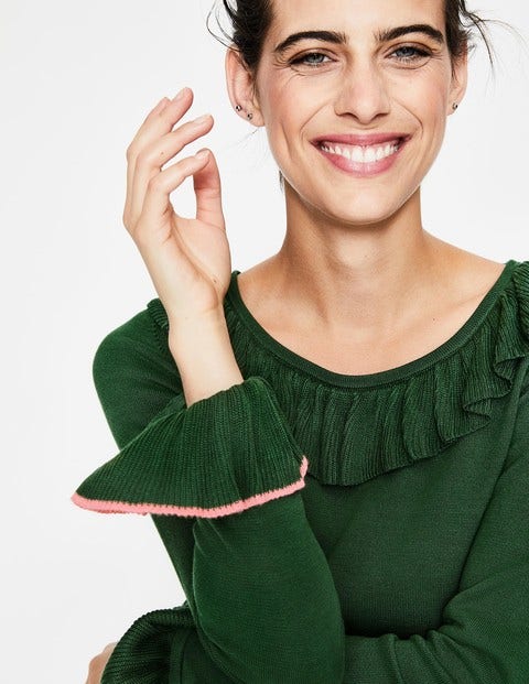 Lavinia Sweater - Amazon Green Lavinia Sweater - Amazon Green