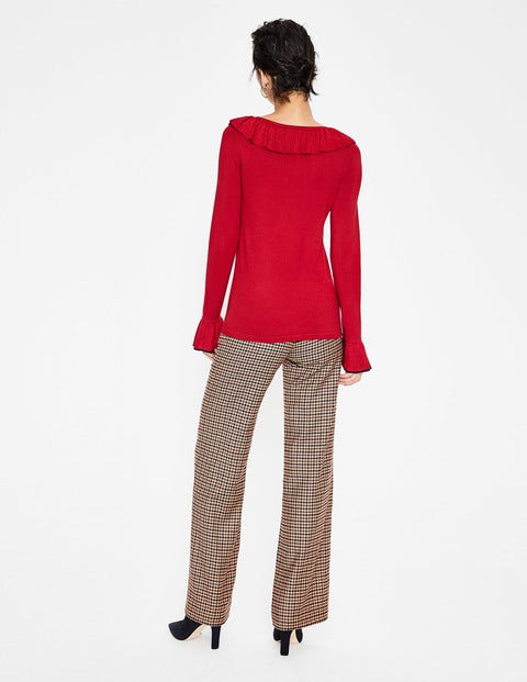 Lavinia Pullover - Weihnachtssternrot Lavinia Pullover - Weihnachtssternrot