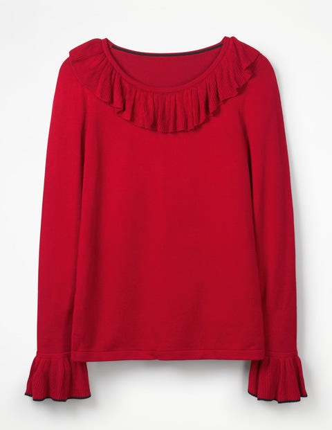 Lavinia Pullover - Weihnachtssternrot Lavinia Pullover - Weihnachtssternrot