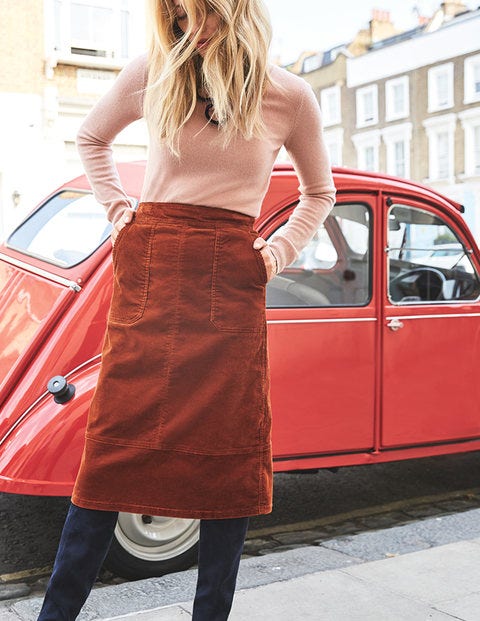 Burston Skirt - Conker Burston Skirt - Conker