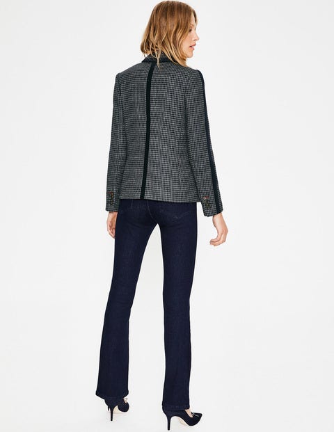 Elveden Blazer - Navy and Grey Houndstooth Elveden Blazer - Navy and Grey Houndstooth