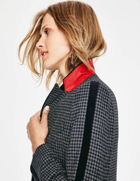 Elveden Blazer - Navy and Grey Houndstooth Elveden Blazer - Navy and Grey Houndstooth