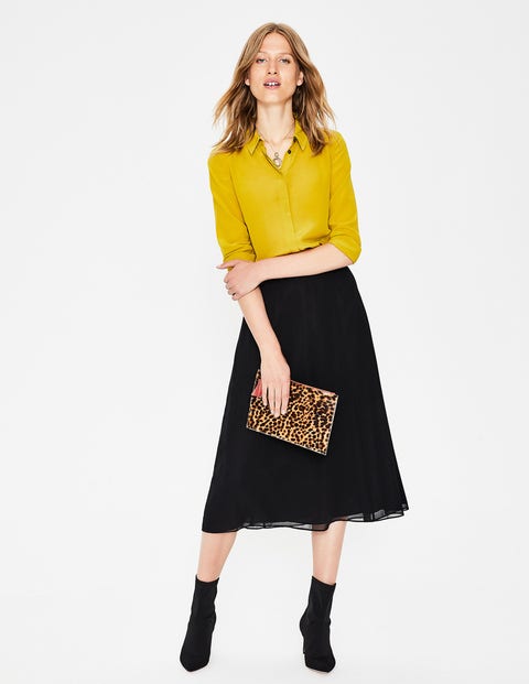 Serena Midi Skirt - Black Serena Midi Skirt - Black