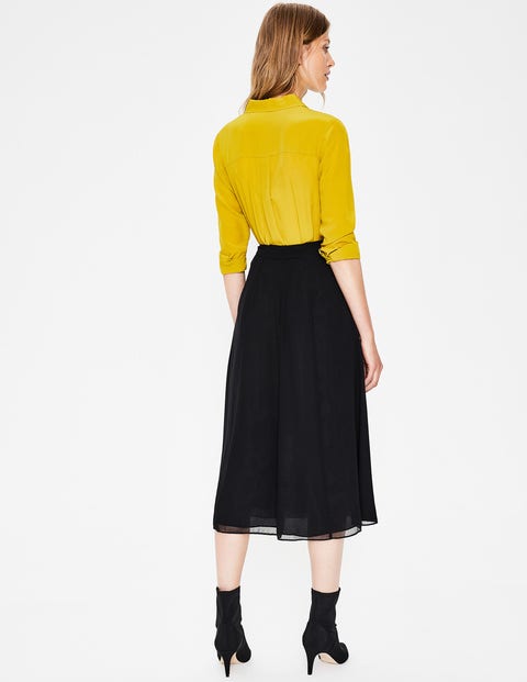 Serena Midi Skirt - Black Serena Midi Skirt - Black