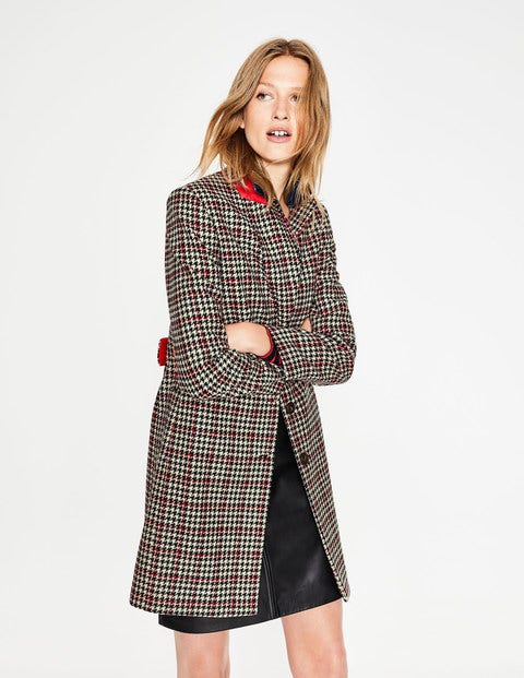Eastbourne Coat - British Tweed Windowpane Eastbourne Coat - British Tweed Windowpane