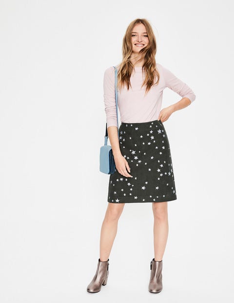 Tilda Embroidered Skirt - Star Emb Tilda Embroidered Skirt - Star Emb