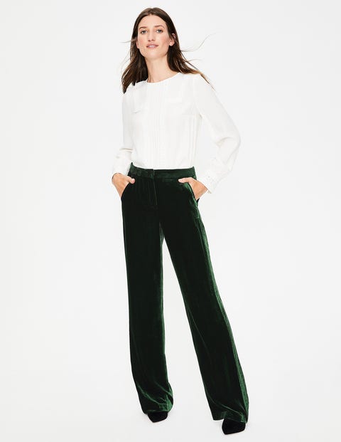 Selwood Velvet Pants - Chatsworth Green Selwood Velvet Pants - Chatsworth Green