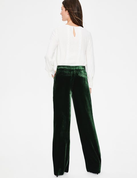 Selwood Velvet Pants - Chatsworth Green Selwood Velvet Pants - Chatsworth Green
