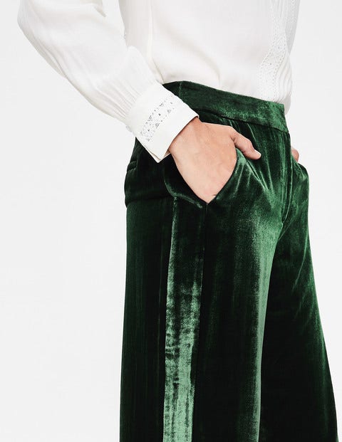 Selwood Velvet Pants - Chatsworth Green Selwood Velvet Pants - Chatsworth Green
