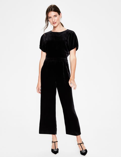boden velvet jumpsuit