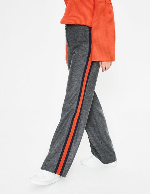 Sherborne Side Stripe Pants - Charcoal with Stripe Sherborne Side Stripe Pants - Charcoal with Stripe