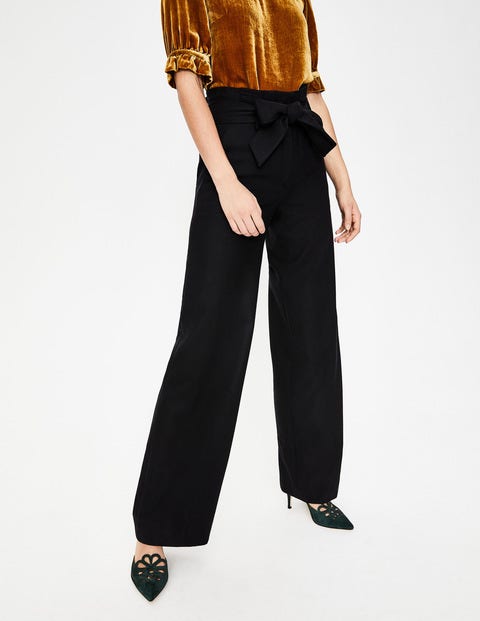 Rosemoor Paperbag Pants - Black Rosemoor Paperbag Pants - Black