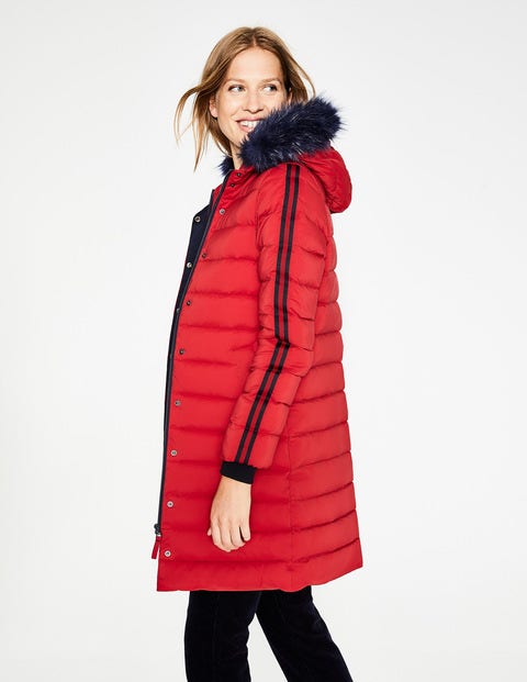Brecon Puffer Coat - Poinsettia Brecon Puffer Coat - Poinsettia