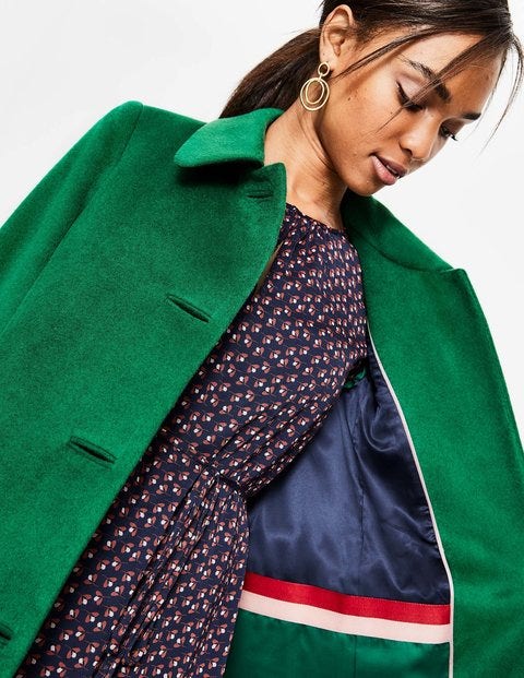 Conwy Coat - Amazon Green Conwy Coat - Amazon Green