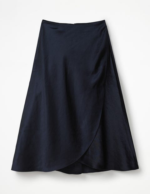 Epsom Midi Skirt - Navy Epsom Midi Skirt - Navy