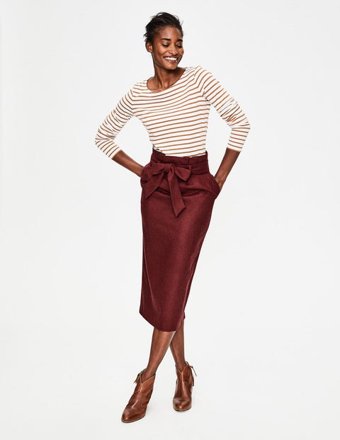 Rosemoor Paperbag Skirt - Conker Rosemoor Paperbag Skirt - Conker