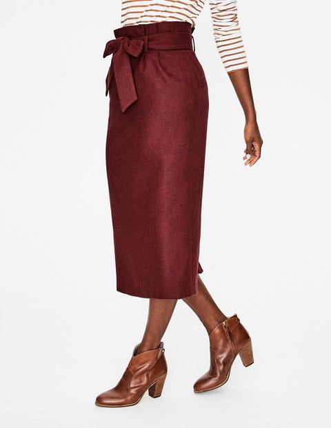 Rosemoor Paperbag Skirt - Conker Rosemoor Paperbag Skirt - Conker