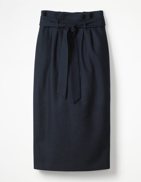 Rosemoor Paperbag Skirt - Navy Rosemoor Paperbag Skirt - Navy