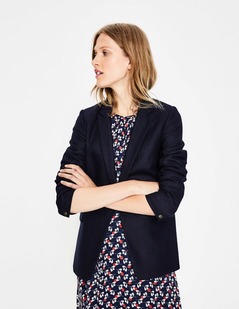 Winchester Tweed Blazer - Navy Winchester Tweed Blazer - Navy