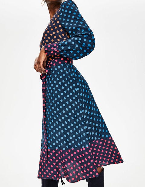 Eva Dress - Drummer Blue, Regular Spot Eva Dress - Drummer Blue, Regular Spot