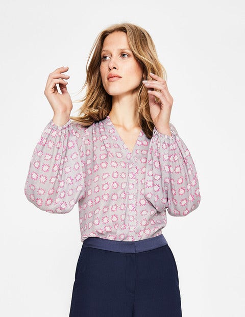 Harriet Bluse - Schwangrau, Pow Harriet Bluse - Schwangrau, Pow