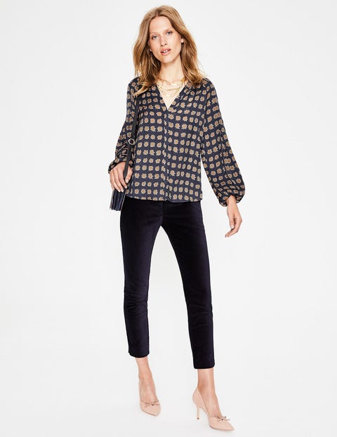 Harriet Bluse - Navy, Pow Harriet Bluse - Navy, Pow