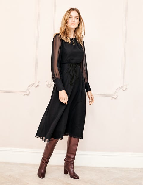 Alba Midi Dress - Black Alba Midi Dress - Black