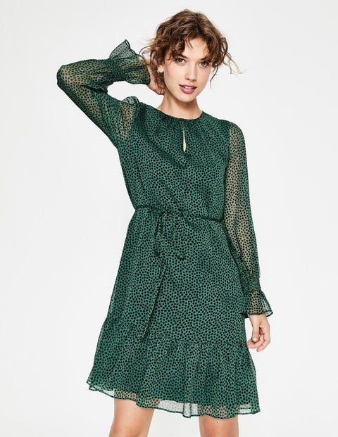 Libby Dress - Amazon Green Petal Libby Dress - Amazon Green Petal