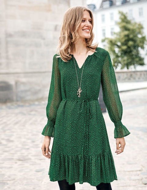 Libby Dress - Amazon Green Petal Libby Dress - Amazon Green Petal