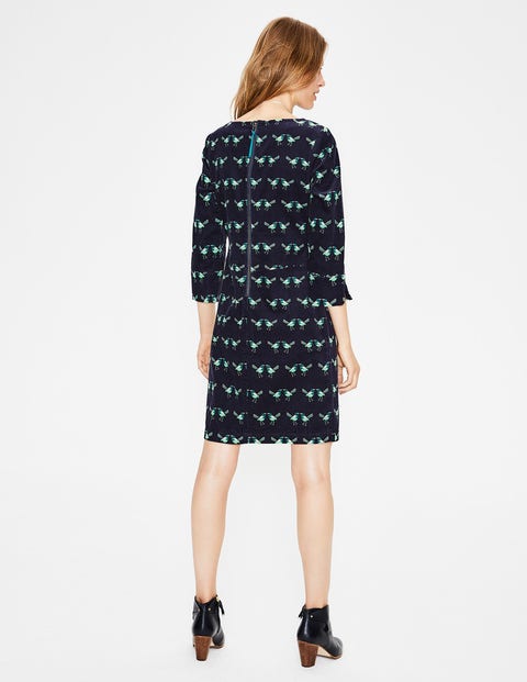 Amber Dress - Navy Love Birds Amber Dress - Navy Love Birds
