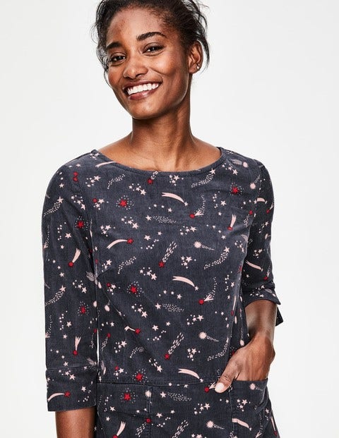 Amber Dress - Whale Grey, Cosmic Amber Dress - Whale Grey, Cosmic