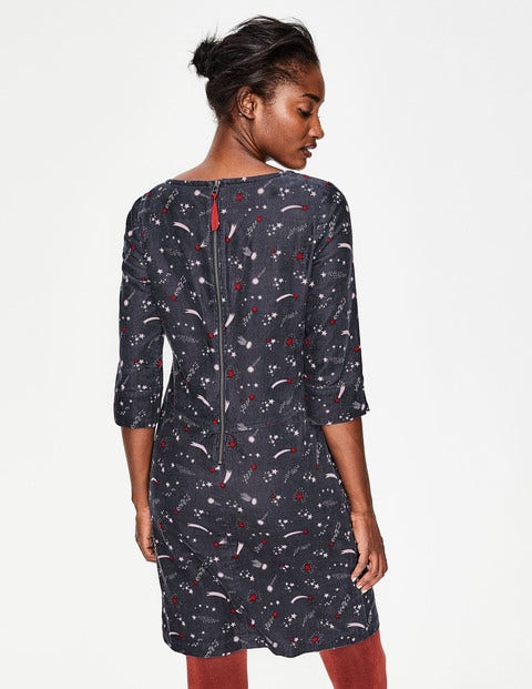Amber Dress - Whale Grey, Cosmic Amber Dress - Whale Grey, Cosmic