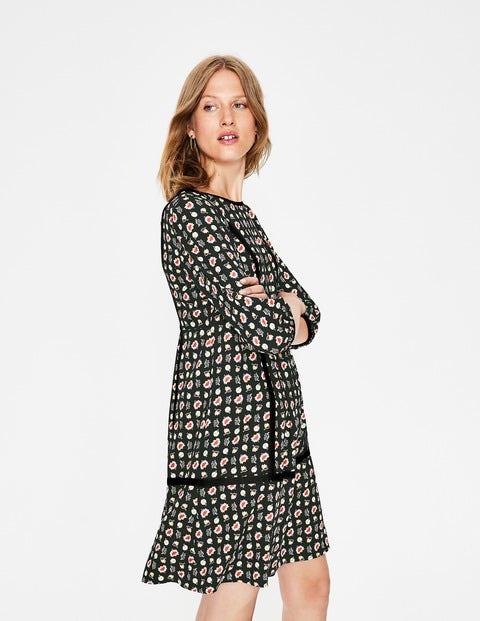 Robe Luna - Herbier noir Robe Luna - Herbier noir