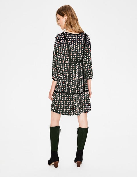 Robe Luna - Herbier noir Robe Luna - Herbier noir